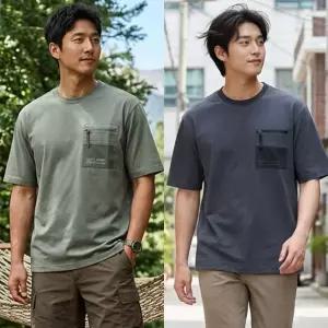 버팔로 쿨링핌 라운드 반팔티 아웃도어 캠핑 쿨티셔츠