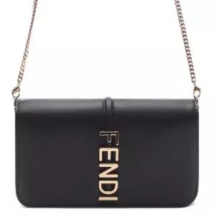 [롯데백화점]펜디 24SS 여성 펜디그라피 체인 웰렛 크로스백 8BS076 A5DY F0KUR 24S