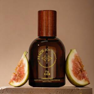 한국 살롱 향수, 무화과 녹색 잎 향 여성용 향수, 화이트 머스크/샌달우드/로즈/허니/타임/티/우디 플로럴