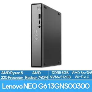 레노버 씽크센터 neo 55q Gen 6 13GNS00300 AMD R5 220 8G 512G 사무용 고성능 미니PC EU