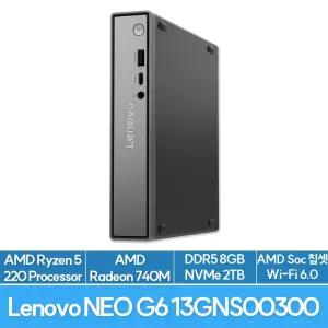 레노버 씽크센터 neo 55q Gen 6 13GNS00300 AMD R5 220 8G 2TB 사무용 고성능 미니PC EU