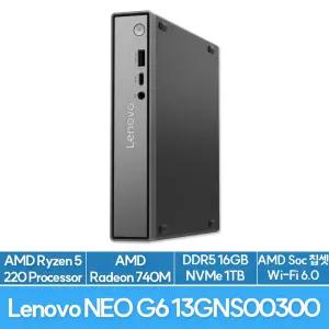 레노버 씽크센터 neo 55q Gen 6 13GNS00300 AMD R5 220 16G 1TB 사무용 고성능 미니PC EU