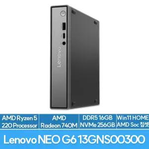 레노버 씽크센터 neo 55q Gen 6 13GNS00300 AMD R5 220 16G 256G Win11Home 사무용 고성능 미니PC EU