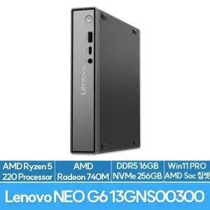 레노버 씽크센터 neo 55q Gen 6 13GNS00300 AMD R5 220 16G 256G Win11PRO 사무용 고성능 미니PC EU