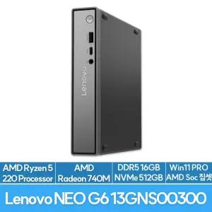 레노버 씽크센터 neo 55q Gen 6 13GNS00300 AMD R5 220 16G 512G Win11PRO 사무용 고성능 미니PC EU