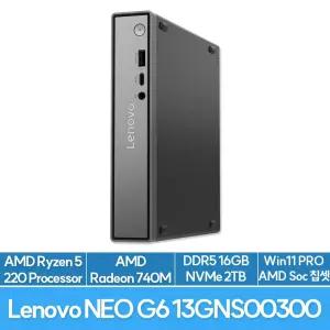 레노버 씽크센터 neo 55q Gen 6 13GNS00300 AMD R5 220 16G 2TB Win11PRO 사무용 고성능 미니PC EU