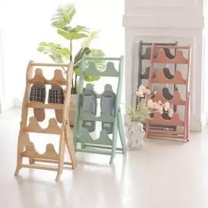 인생띵작 원목 슬리퍼 꽂이 실내화 신발 정리대 5컬러 신발 보관함 실내화 걸이 정리 함 거실수납장