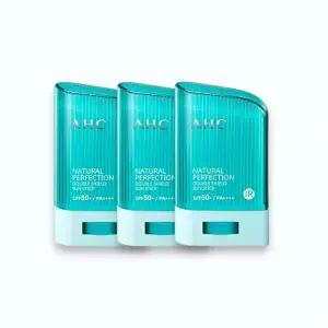 AHC 내추럴 퍼펙션 더블 쉴드 선스틱 22g (민트) 3개 SPF50+ / PA++++