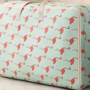 WL 활용도 높은 다용도 정리 가방 편하고 가벼운 수납 백 넓게 들어가는 대용량 이불 보관함