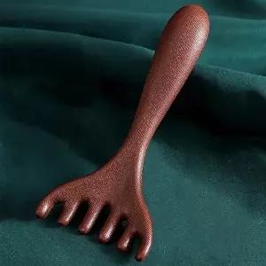 두피괄사 얼굴 어깨 괄사 마사지기 관자놀이 마사지-WFNQOEH
