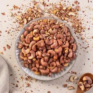 구운 껍질 가염 캐슈넛 1kg (500g x 2봉) 알이 큰