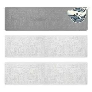 여름 거실 러그 북유럽 스타일 방수 카페트 여름 방바닥매트 대형 원형 면 카펫트 사계절 단모 침대 식탁