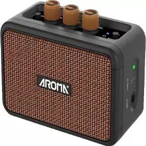울루맥 아로마 미니 기타 앰프 클린/오버드라이브 채널이 있는 5W 소형 전기 충전식 휴대용 AG04