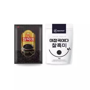 (25년산 햇곡) 국산 찰흑미 1kg(국산 잡곡)_ w