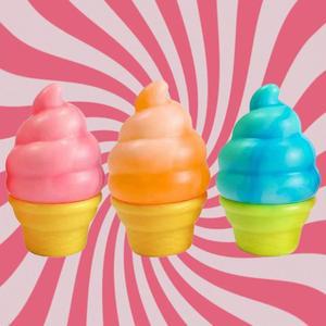 몽테조이 장난감 선물 슐링 니도 아이스크림 감각 스트레스 해소 블록 핀칭 릴리빙 퍼즐 해결 통풍 어린이