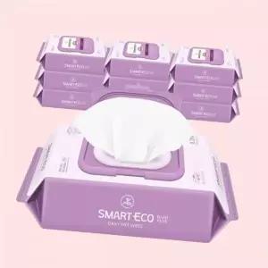 스마트 베이직 기본플러스 120매 10팩 캡형 아기물티슈 4313689