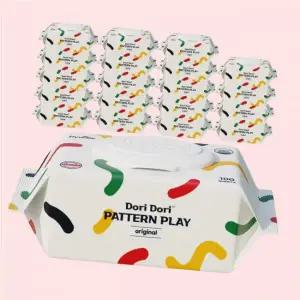 도리도리 패턴플레이 오리지널 물티슈 캡형 100매 10팩 2개 (총 20팩) 4307932