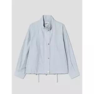 [에잇세컨즈] 코튼 트윌 하이넥 점퍼  스카이 블루 (356439SM9Q)