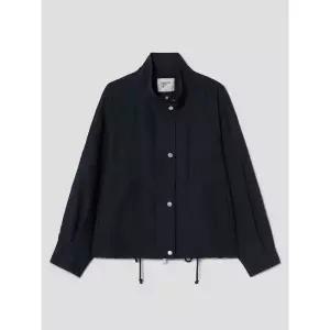 [에잇세컨즈] 코튼 트윌 하이넥 점퍼  네이비 (356439SM9R)