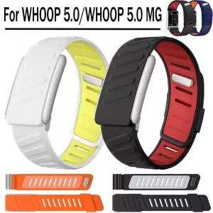 WHOOP 5.0 스마트워치 방수 손목밴드 실리콘 스트랩 MG용 퀵 릴리스 편안한 스포츠 팔찌