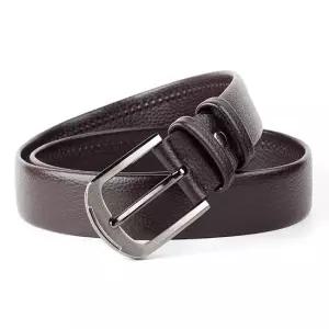 브라운 가죽 남성 벨트 캐주얼 허리띠 남성벨트 허리띠 소가죽벨트 고급벨트