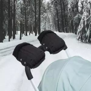 겨울 유모차 산책 기모 안감 핸드머프 장갑 탈부착