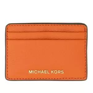 페블 가죽 로고 카드 지갑 32F7GF6D0L 888ORANGEPUNCH