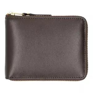 골드톤 집어라운드 가죽 지갑 SA7100 2