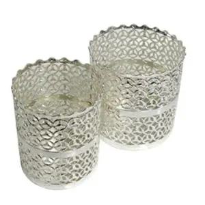 정리 연필 수저 삼원 브러쉬 2개 실버 꽂이 빗통