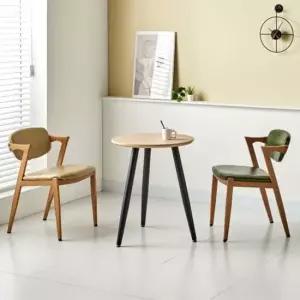 CZ4800 원형 테이블 블랙스틸 600 2colors 원형테이블 라운드테이블 티테이블 카페테이블