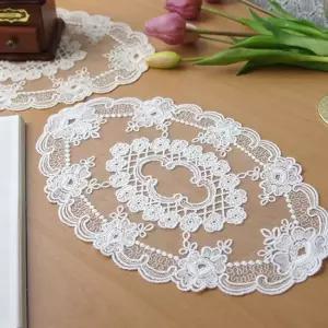 다용도 레이스 매트 1P 테이블 식탁 선반 데코 덮개 레이스매트 레이스덮개 다용도덮개