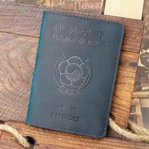 천연가죽대한민국여권케이스 여권파우치 여권지갑