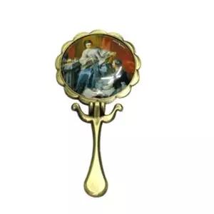 G 해바라기 접이식 테이블 손거울 미니 거울 소 탁상