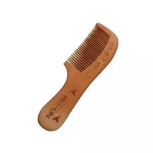 헤어 미용실 17.8cm 나무빗 머리빗 브러쉬 헤어빗