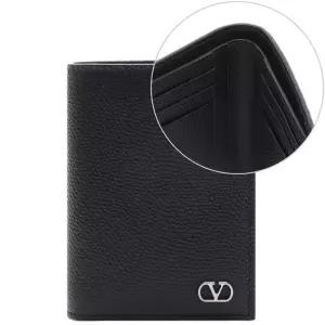 [발렌티노]25FW 남성 브이로고 시그니처 폴딩 반지갑 (7Y2P0AP1 UAG 0NO 25F)