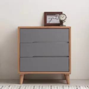 다리탈부착가능 안방 드레스룸용 3단 옷 수납 서랍장(60cm 6색) 앤틱 멀티