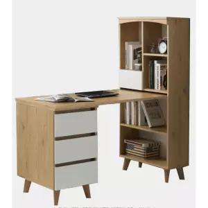 영국 빈티지풍 자녀방 책장 책상 서랍장 세트(120cm 5색) 앤티크 고급 틈새