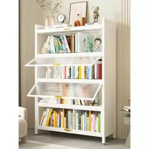 벽책장 책장 진열장 책꽃이 철제 수납장 멀티장 5단