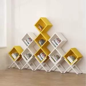 벌집모양 책꽂이 북타워 책장 도서 진열대 벽선반