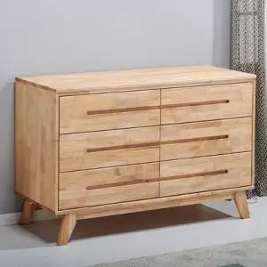 신혼 밝은 원목 3단 안방 서랍장 1200 / 소품 심플 깊은 침대 자취방 모던