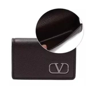 [발렌티노]23FW 남성 V 로고 명함 카드지갑 (3Y2P0U53 YGP KG8 23F)