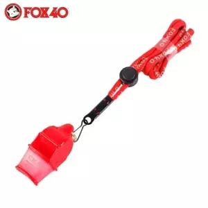 호루라기 (XH260) (레드) 블라스트 소닉 (줄포함) 스포츠호각 폭스