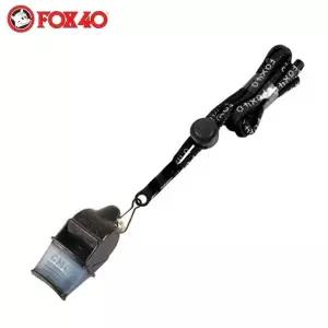 폭스 스포츠호각 소닉 (블랙) 호루라기 블라스트 (줄포함) (XH260)