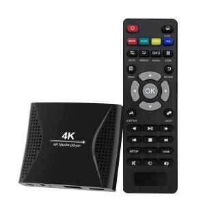 ACEMAX 4K Ultra-HD 디지털 미디어 플레이어 HDMI USB MicroSD 사이니지 재생용 AV 출력