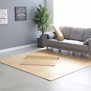 [리앤데코]17mm 오크형 대나무 돗자리 90x180cm