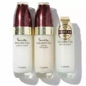 골든스템셀 에버라이팅 발효 펩타이드 여성화장품 세트