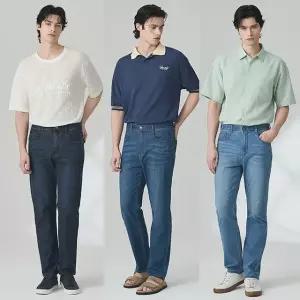 뱅뱅 26SS 남성 여름 라이크라 스트레이트 데님 3종