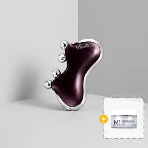 리파 ReFa CAXA M1 기기(펄 바이올렛)+ 가히 바운싱 크림50ml 세트