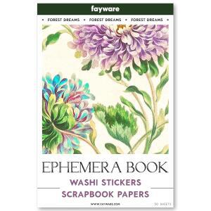 스크랩북용 페이웨어 스티커와 빈티지 스크랩북 있는 스티커 453개의 20개의 종이가 와시