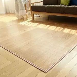 천연 대나무 7.5mm 고급 탄화 대나무 돗자리 200x260cm